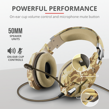 Load image into Gallery viewer, Trust Headset GXT 322D Carus Gaming, Desert Camo
