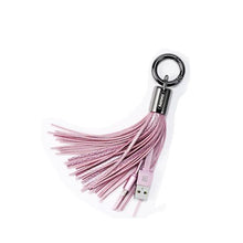 Load image into Gallery viewer, Remax Cable for iphone,Tassels Ring RC-053i lighting ,Pink
