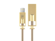 Load image into Gallery viewer, Remax Cable Royalty for iPhone 5/6/7/SE RC-056i,Gold
