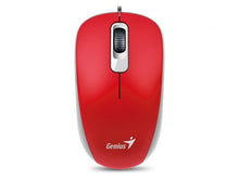 Load image into Gallery viewer, Genius Mouse DX-120, Optical Wired, USB, 3-Buttons, 1000Dpi, Red
