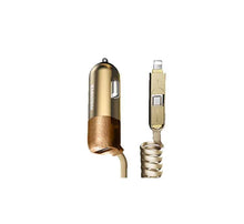 Load image into Gallery viewer, Remax Car Charger Finchy RCC103, Gold
