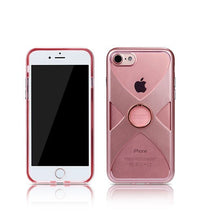 Load image into Gallery viewer, Remax Case for iPhone 7 X Series set of PC and TPU and Ring Holde,pink
