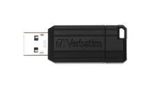 Load image into Gallery viewer, Verbatim USB 2.0 Drive 32GB Store n Go Pinstripe Black
