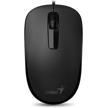Load image into Gallery viewer, Genius Mouse DX-125, Optical Wired, USB, 3-Buttons, 1000Dpi, Black
