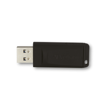 Load image into Gallery viewer, Verbatim Flash Drive USB 2.0 32GB, Slider Drive, black

