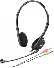 Load image into Gallery viewer, Genius Headphone + Microphone, PC headset, HS-200C, retail pack
