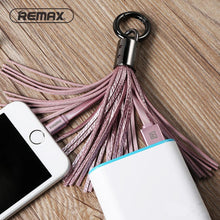 Load image into Gallery viewer, Remax Cable for iphone,Tassels Ring RC-053i lighting ,Pink
