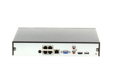 Load image into Gallery viewer, Dahua NVR, 4 Channel, 4PoE, Compact 1U, 1 SATA, 4K, H265
