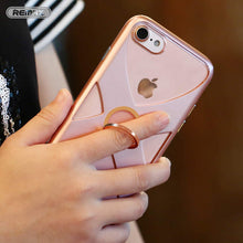 Load image into Gallery viewer, Remax Case for iPhone 7 X Series set of PC and TPU and Ring Holde,pink
