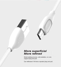 Load image into Gallery viewer, Remax Cable for android,RC-050m Lesu cable micro,White
