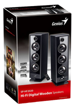 Load image into Gallery viewer, Genius Speaker 2.0 / 2*2W RMS / SP-J120 / USB / Black

