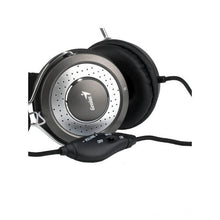 Load image into Gallery viewer, Genius Headset, leather ear pads, mic, HS-M04SU, Silver/Black
