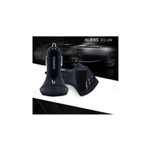 Load image into Gallery viewer, Remax Car Charger,RCC-304 alien, 3USB,Black
