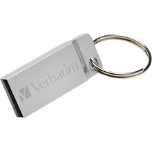 Load image into Gallery viewer, Verbatim Flash Drive USB 16GB, Metal Executive, Silver
