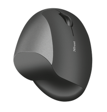 Load image into Gallery viewer, Trust Mouse Optical Wireless Ergonomic VARO, USB, 2.4GHz, 1000 dpi, 5-button, black.

