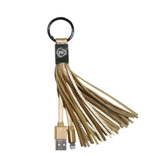 Load image into Gallery viewer, Remax Cable for iphone,Tassels Ring RC-053i lighting Gold

