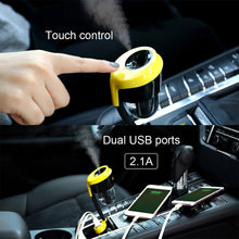Load image into Gallery viewer, Remax Car Charger,Car Humidifier RT-C01 black+yellow
