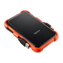 Load image into Gallery viewer, Apacer HDD External Portabel 2.5'',AC630 Military-Grade Shockproof,1TB,USB3.1,Orange,colorbox
