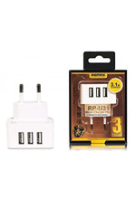 Load image into Gallery viewer, Remax Wall Charger,Moon RP-U31,3.1A 3USB
