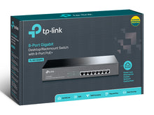 Load image into Gallery viewer, TP Link Switch 8 porte / 10/100 Mbps / Dekstop Poe
