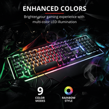Load image into Gallery viewer, Trust Keyboard GXT 860 THURA SEMI-MECHANICAL
