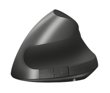 Load image into Gallery viewer, Trust Mouse Optical Wireless Ergonomic VARO, USB, 2.4GHz, 1000 dpi, 5-button, black.
