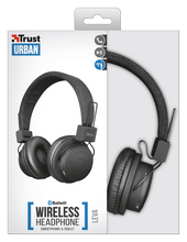 Load image into Gallery viewer, Trust Headphone Leva Wireless Bluetooth, Black

